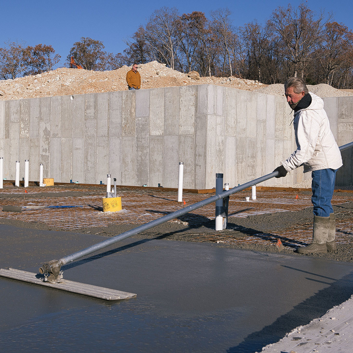 Finishing the Concrete Floor